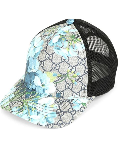 gucci cap blaue blume 